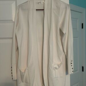 White long sleeve sweater